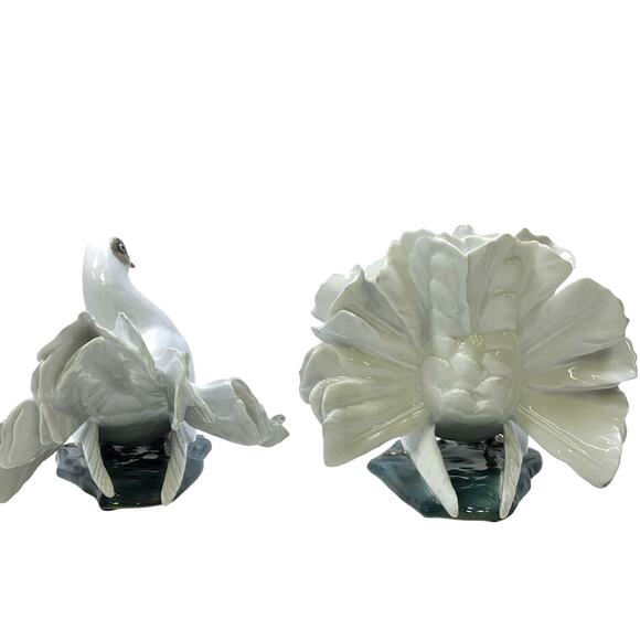 Rosenthal Porcelain 'Courting Doves' by Fritz Heidenrich Germany Mid Century - Picture 6 of 13